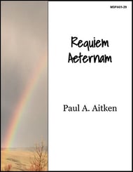 Requiem Aeternam SATB choral sheet music cover Thumbnail